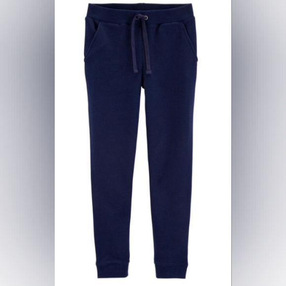 Carter's Other - Carters Navy Pull On French Terry Joggers. Size 12/12A NWT